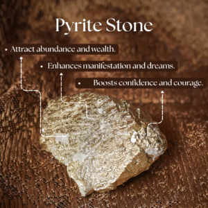 Golden Pyrite Stone